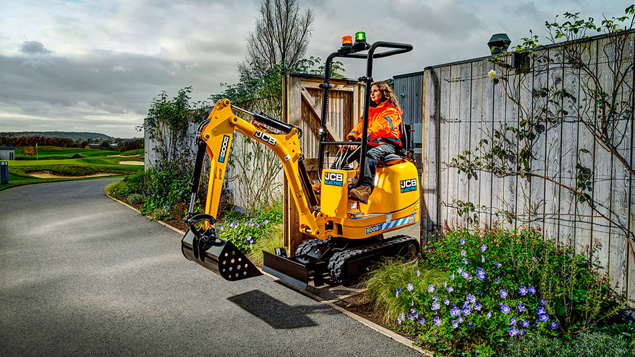 JCB Mikrobagger