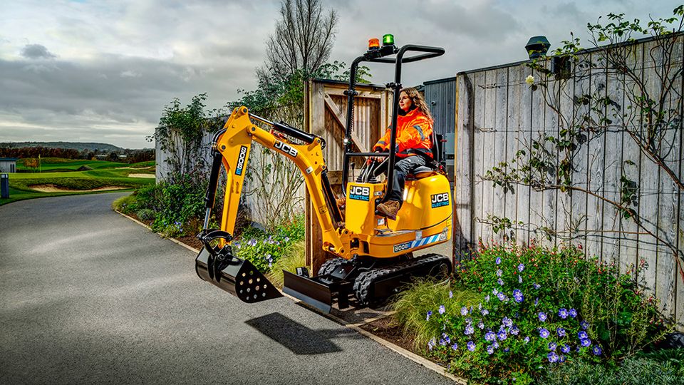 JCB Mikrobagger
