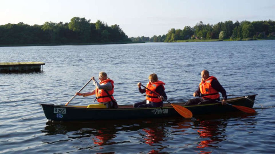 Kanutour auf dem Brahmsee