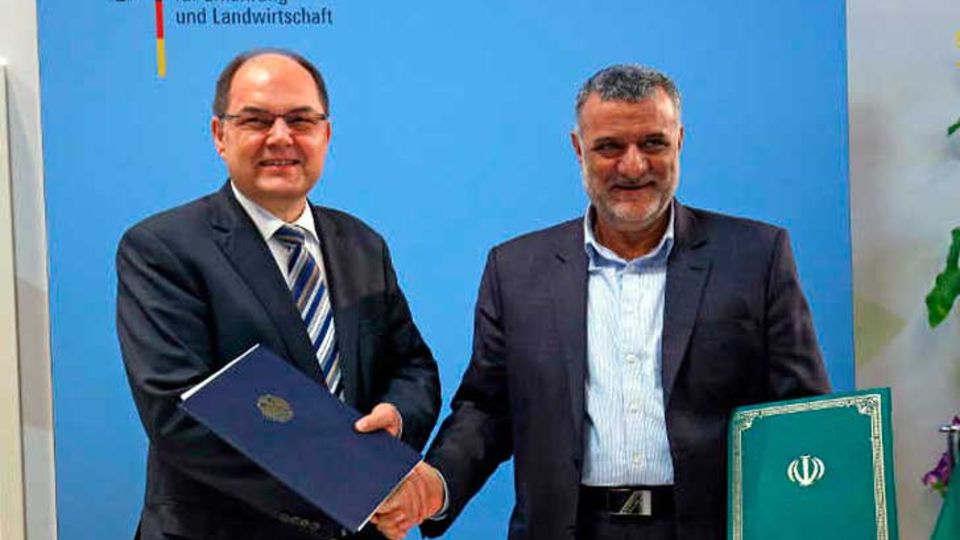 Christian Schmidt und Mahmoud Hojjati