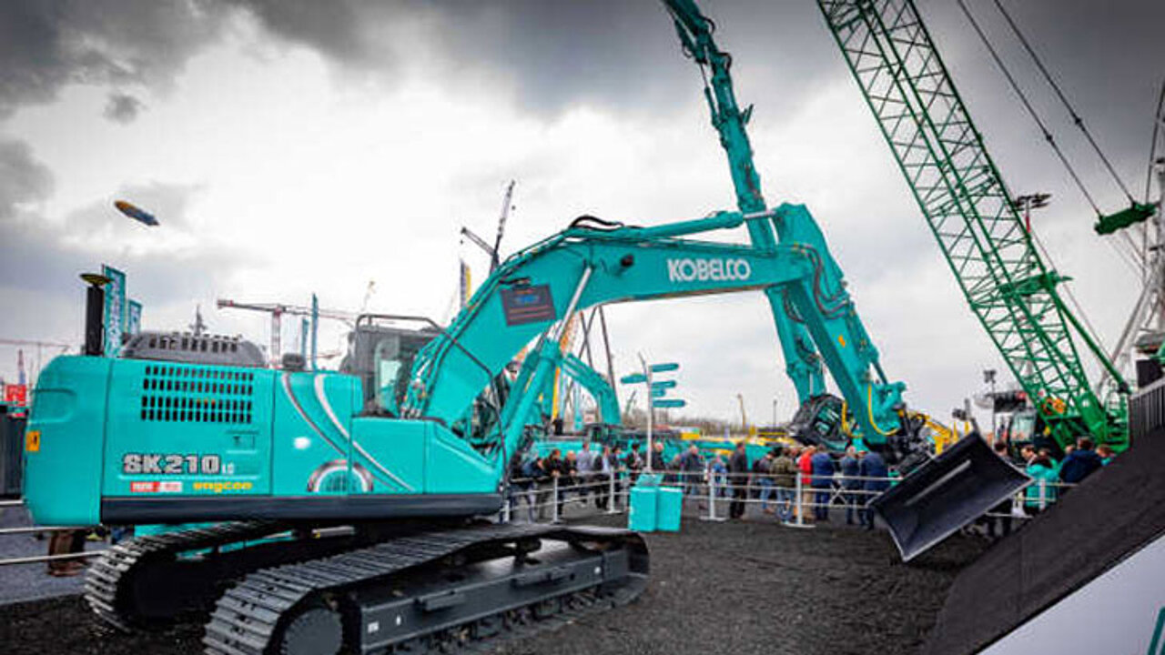 Kobelco auf der bauma