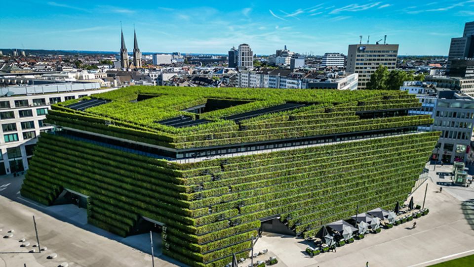 GEZE Kö-Bogen Green Building Türen