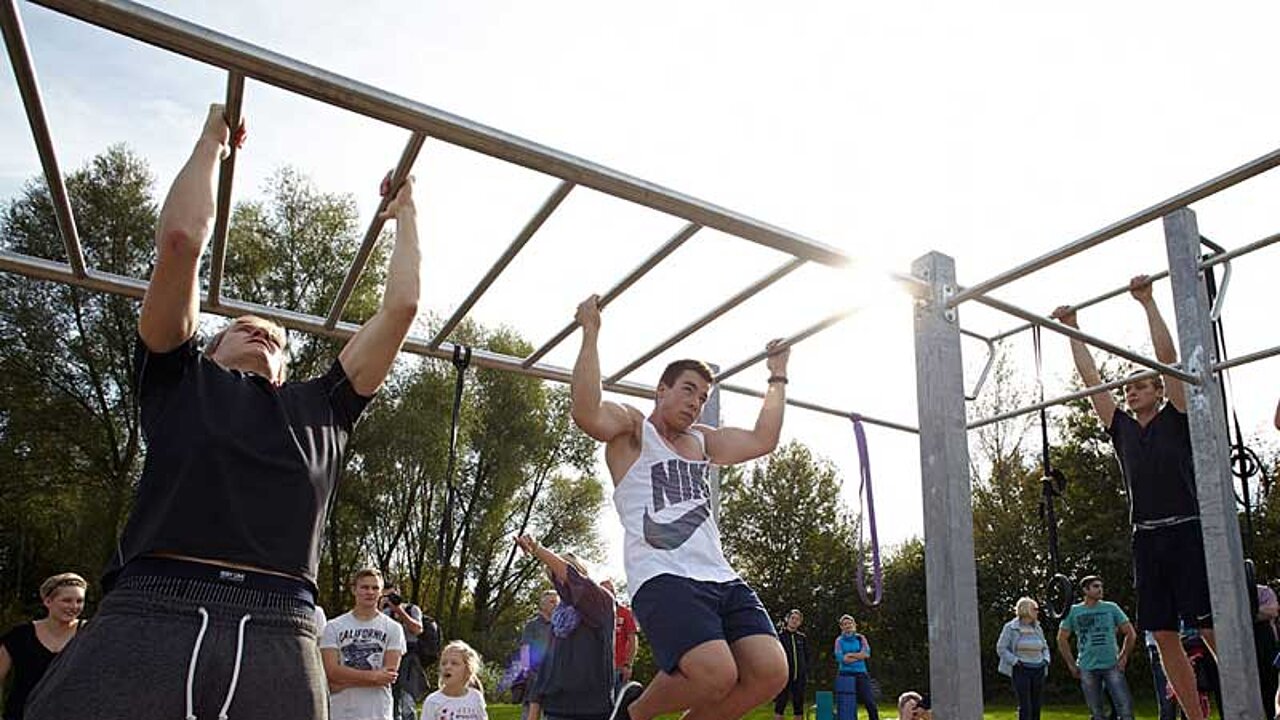 Street-Work-Out-Parcours