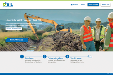 Onlineportal für Bauauskunft