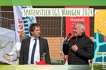 Begrüßung der Gäste