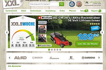 Testsieger GartenXXL