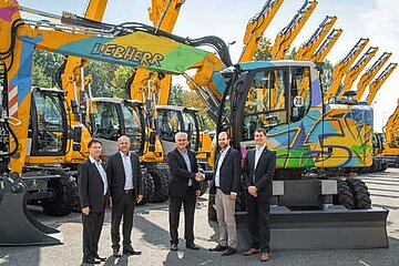 Kurt König und Liebherr