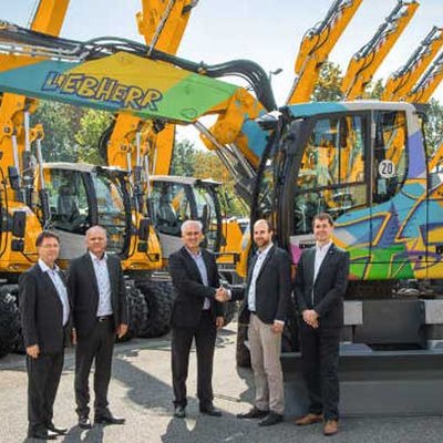 Kurt König und Liebherr