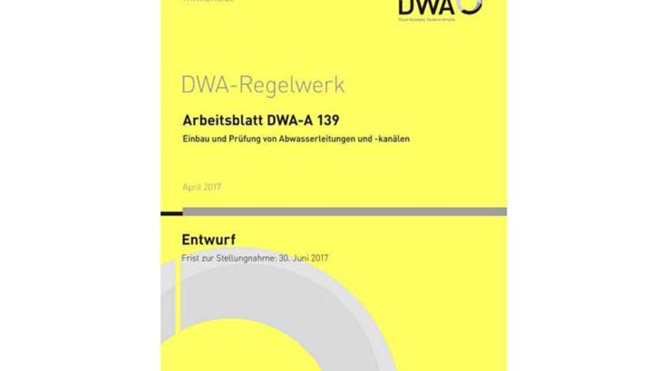 Arbeitsblatt DWA-A 139