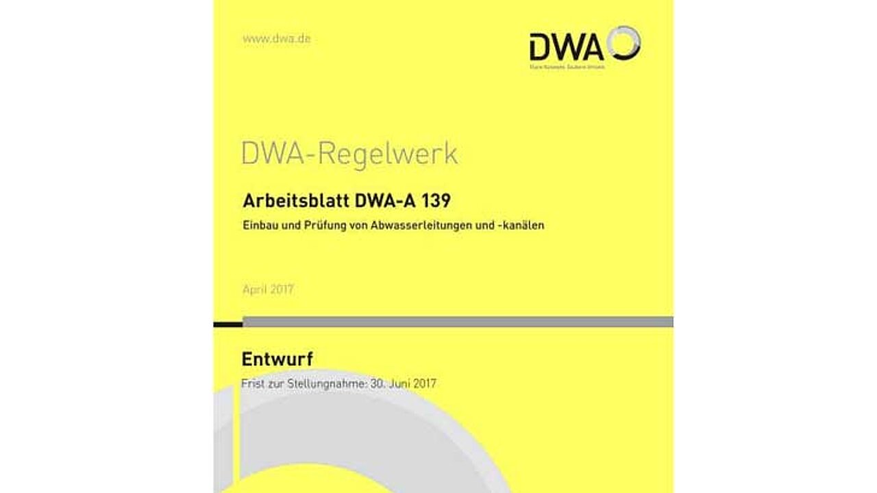 Arbeitsblatt DWA-A 139