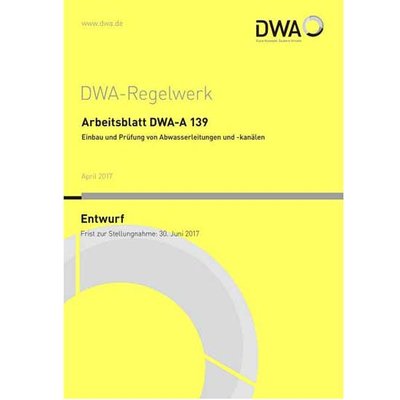 Arbeitsblatt DWA-A 139