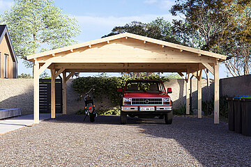 Carports von Pineca