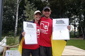 Monja Langenbacher und Christoph Wanner