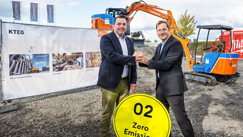 Kiesel KTEG Elektrobagger