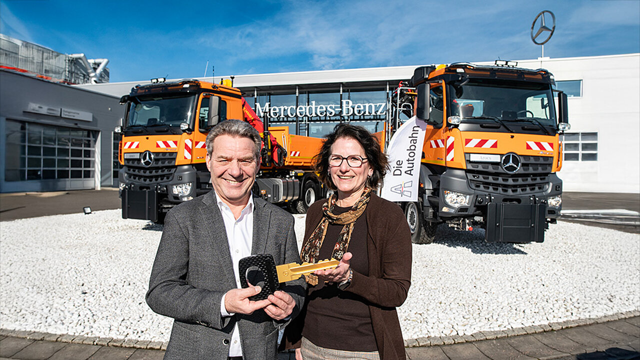 René Rudelt und Michaela Kuban