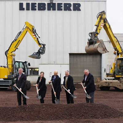 Liebherr Spatenstich