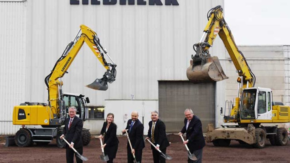 Liebherr Spatenstich