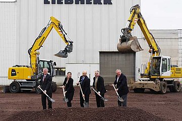 Liebherr Spatenstich