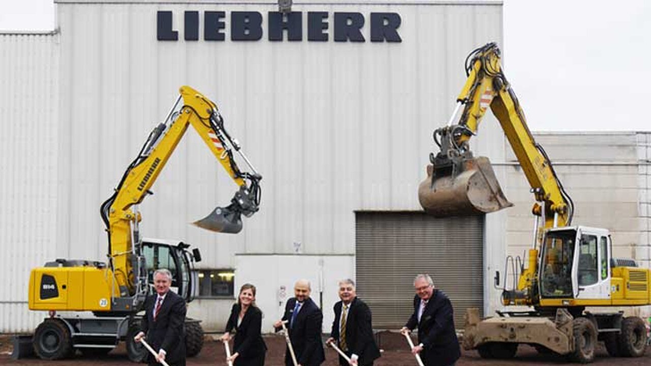 Liebherr Spatenstich