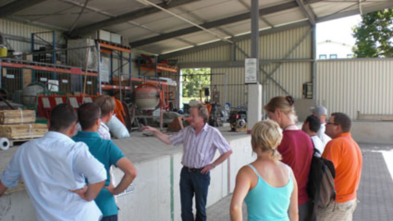 Bauleiter im Landschaftsbau
