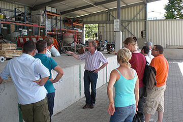 Bauleiter im Landschaftsbau