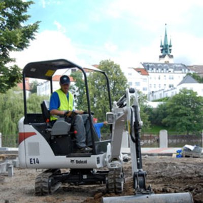 Bobcat Minibagger in der 1-2 t Klasse