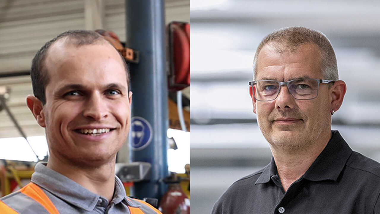 Jürgen Sautter und Tobias Schroth