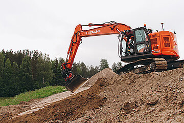 Raupenbagger