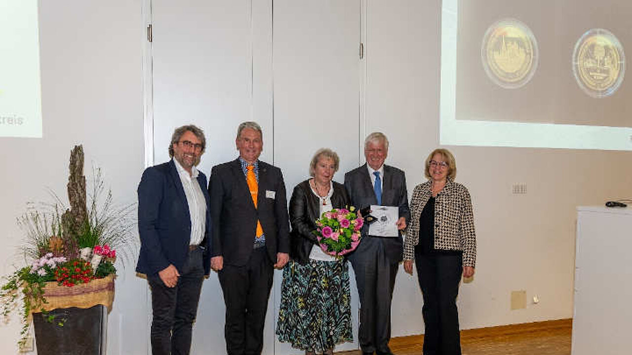 Verleihung der Ehrenmedaille