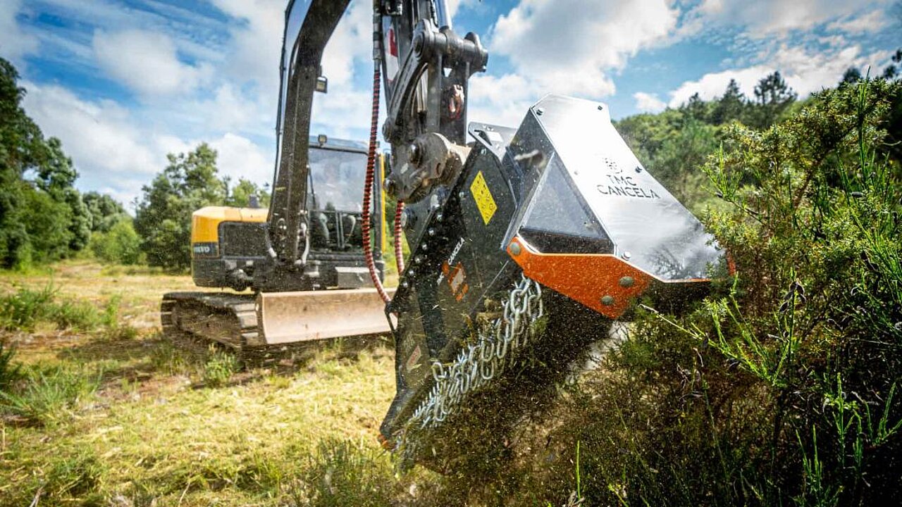 hydraulische Forstmulcher