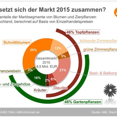 Markt für Blumen