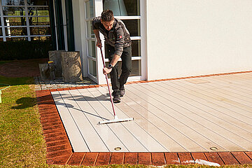 Terrassenreinigung