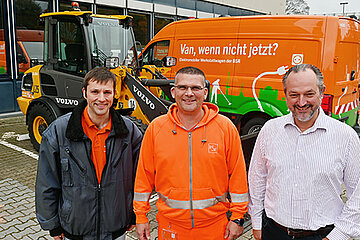 Arvid Rüster, Nico Ast und Kai Groth