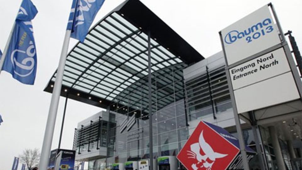 Haupteingang bauma 2013