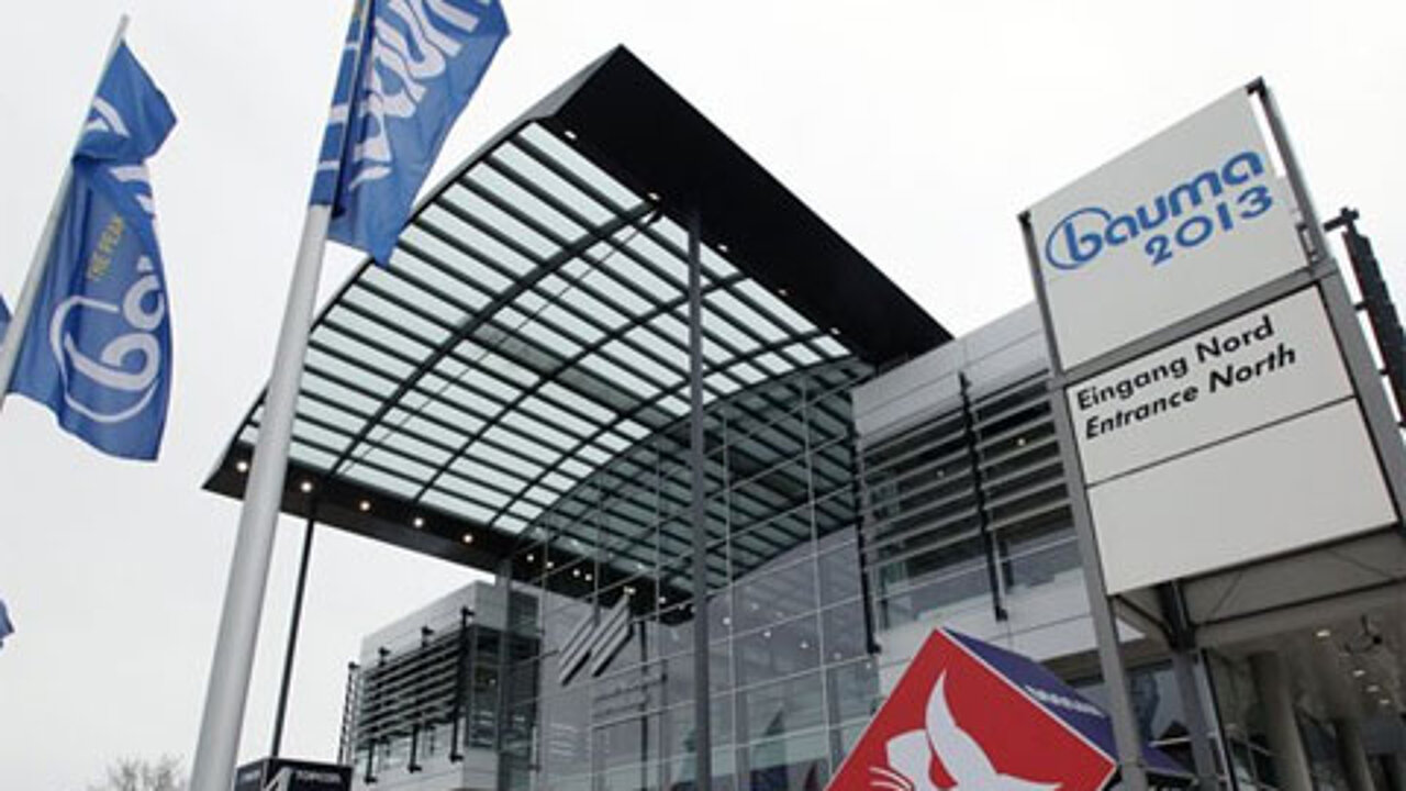 Haupteingang bauma 2013