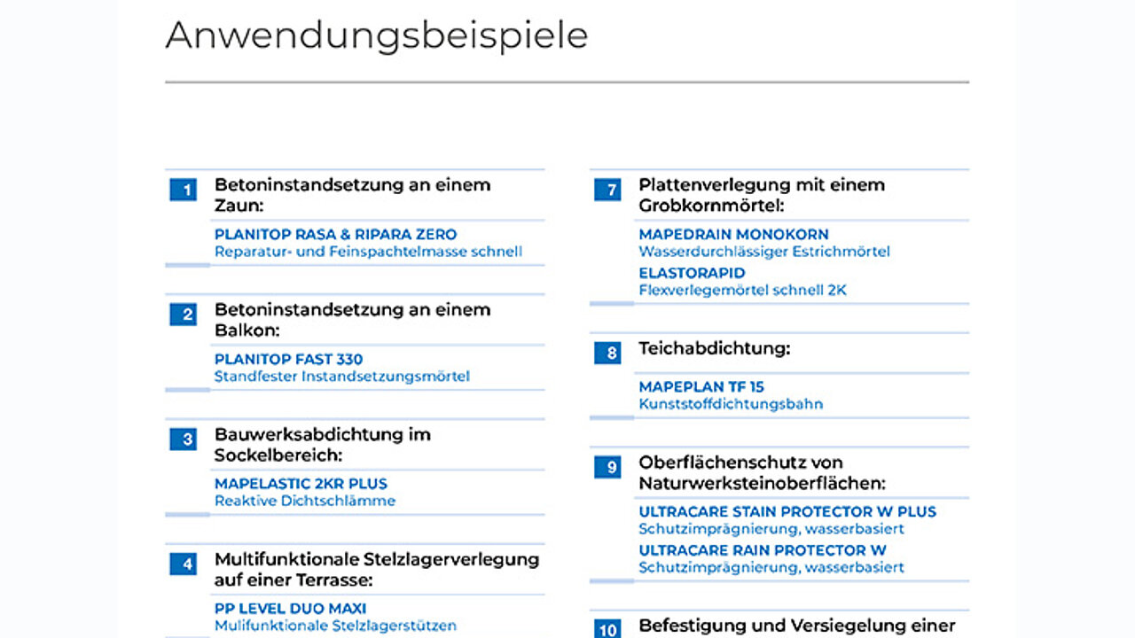 Anwendungsbeispiele