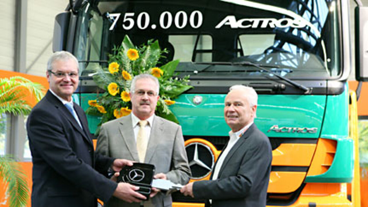 Übergabe Actros