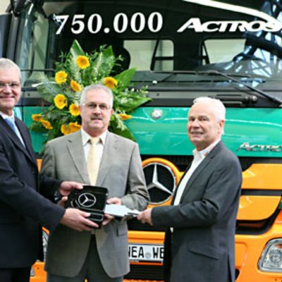 Übergabe Actros
