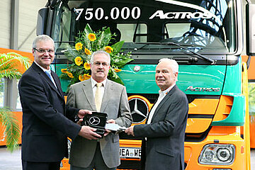 Übergabe Actros