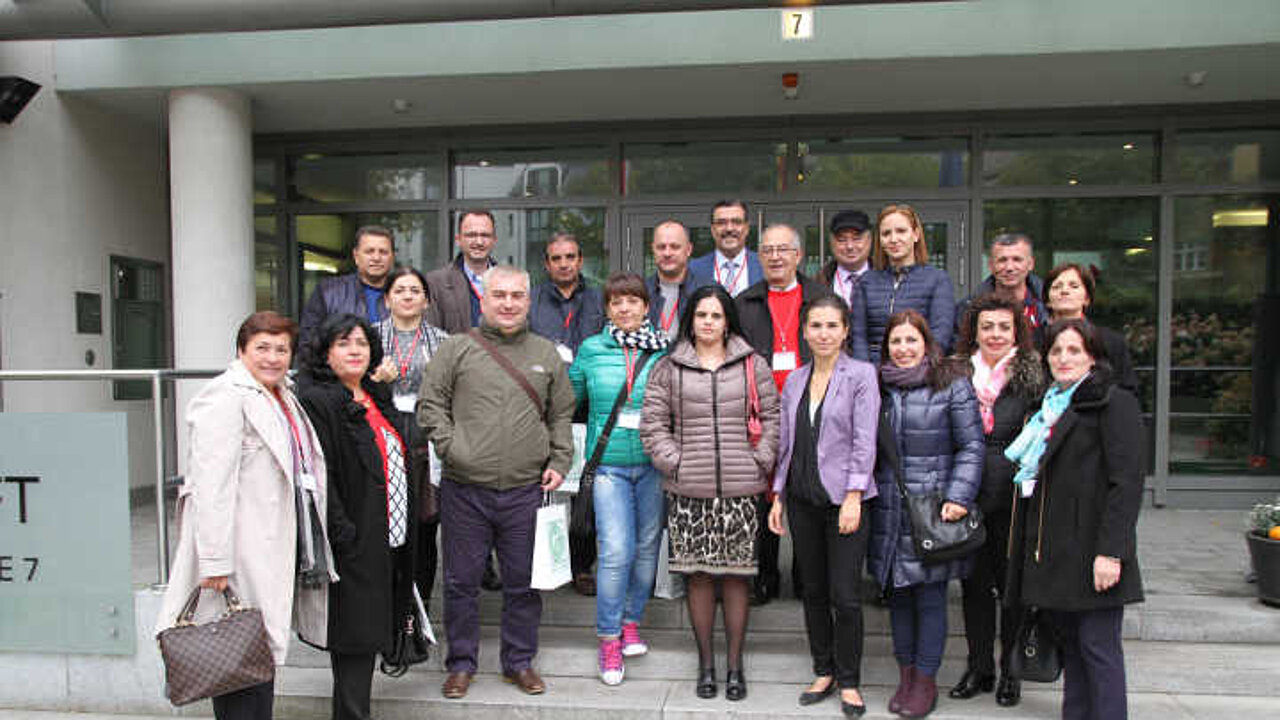 albanische Delegation in Berlin