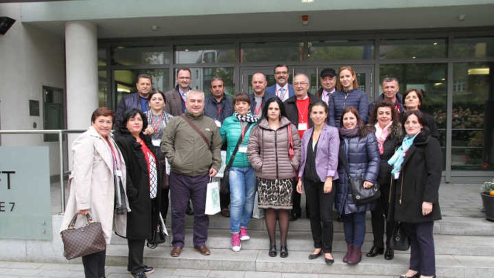 albanische Delegation in Berlin