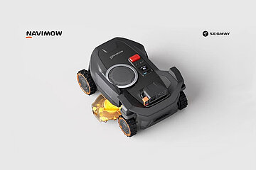 Segway Navimow Mähroboter mit Kantenschneider