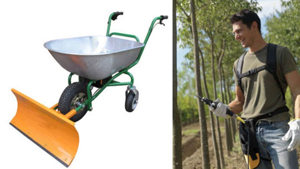 Elektroschubkarre DONKEY und Astschere KAIMAN KE 50