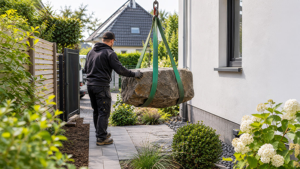 Schwere Lasten auf engem Raum
