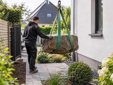Schwere Lasten auf engem Raum