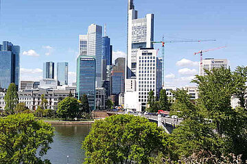 Skyline von Frankfurt