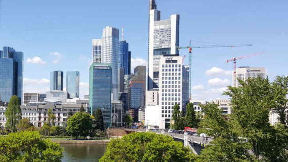 Skyline von Frankfurt
