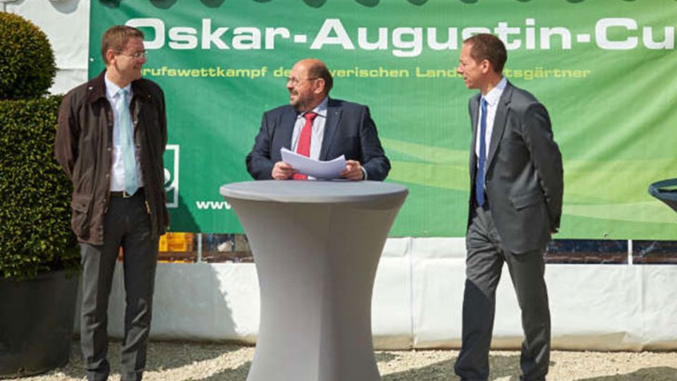 Siegerehrung des Oskar-Augustin-Cups