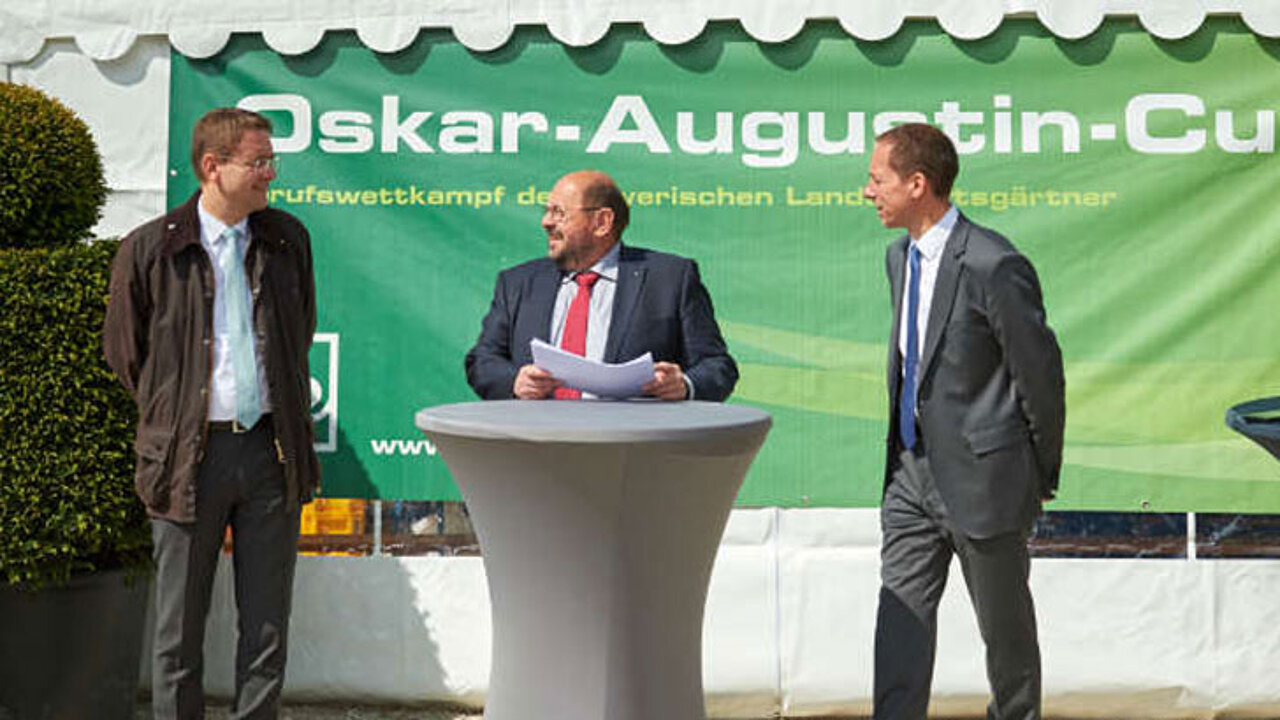 Siegerehrung des Oskar-Augustin-Cups