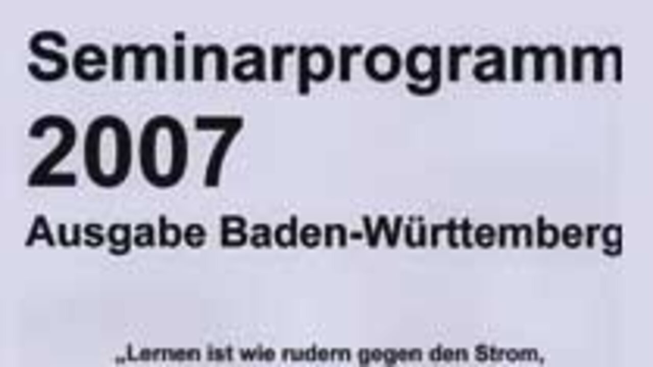 Seminarprogramm